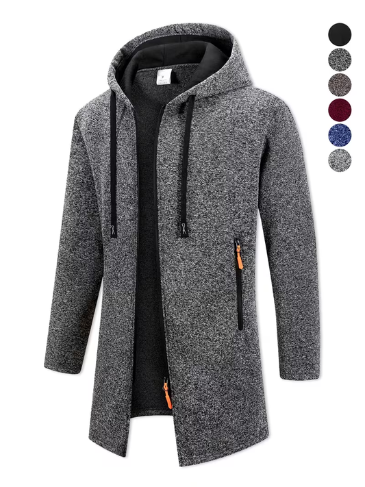 Erkekler için şık günlük trençkot