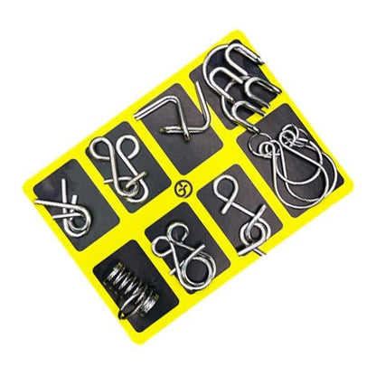 LILITOY™6294|Metall-Gehirnpuzzles, Lernspielzeug