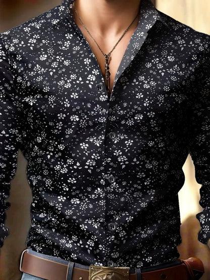 Erkek Moda Gömlekleri - Pürüzsüz Dokulu Dayanıklı Kumaş