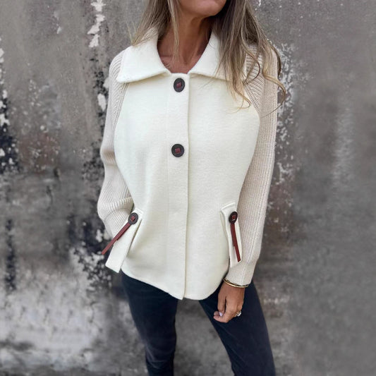 Kadın Günlük Yaka Hırka Ceket