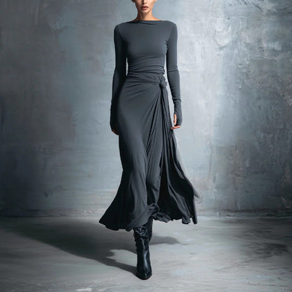 Kadınlar için vintage lüks gece elbisesi