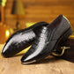 Erkek timsah derisi ayakkabılar