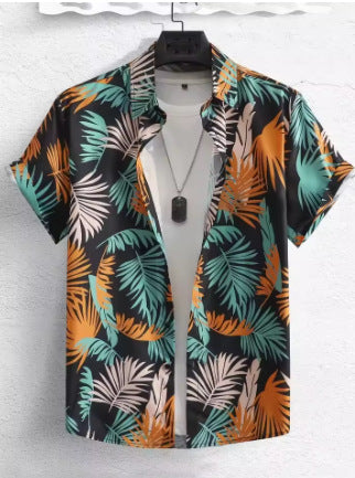 Erkek Yaz Plaj Giyim Tişörtleri