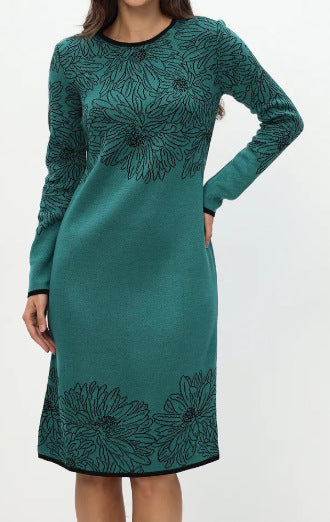 Yeni baskılı elbise