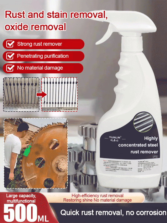 🔥 Korkeasti keskitetty ruosteenpoistaja teräkselle ja raudalle