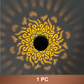 Aurinkokäyttöinen Mandala-projektorivalo